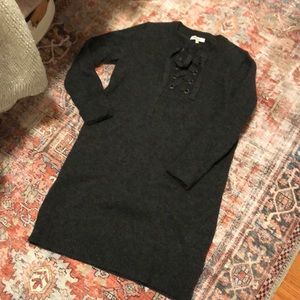 Madewell grey Small sweater dress